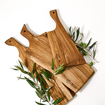 Tabla de madera de olivo